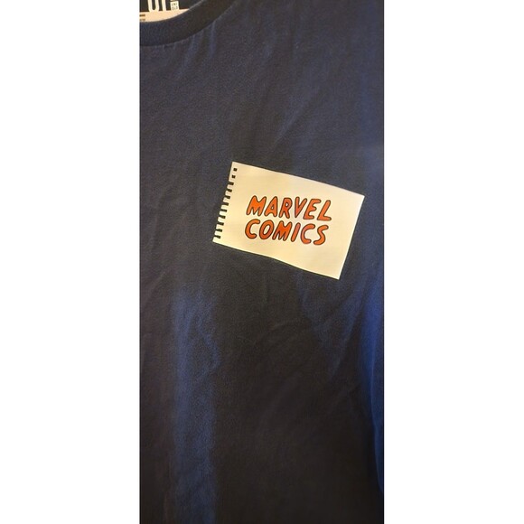Uniqlo x Marvel x Jason Polan T-Shirt Short Sleeves Comics Large Excellent D25 - Picture 3 of 5